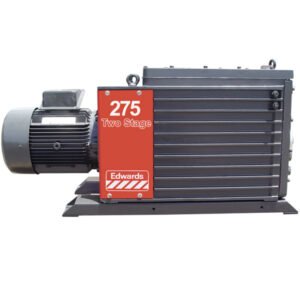 Edwards E2M275 Rotary Vane Dual Stage Mechanical Vacuum Pump, 208/230--440/480V 60Hz, PN A36704940, IE3 EU/US Voltage