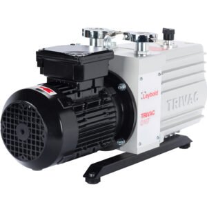 Leybold TriVac D16T TriVac Dual Stage Rotary Vane Vacuum Pump, Three Phase 200/480 VAC, 11.2 CFM, KF-25 Inlet/Outlet.